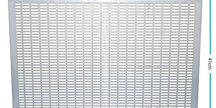 10x Frame Queen Bee Excluder For 10 Frame - Plastic 51x41cm Grill Trapper