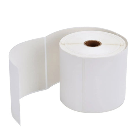 White 18 Rolls x 400 Label Stickers 102x150mm