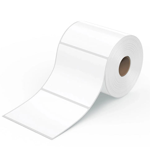 White 18 Rolls x 400 Label Stickers 102x150mm