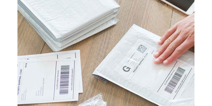 18 Rolls x 400 Label Stickers 102x150mm - Direct Thermal White Shipping Labels