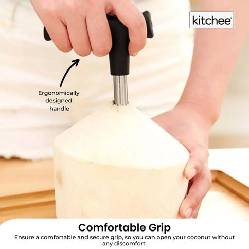 Stainless Steel 200x Kitchee Coconut Opener