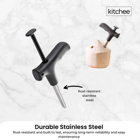 Stainless Steel 200x Kitchee Coconut Opener