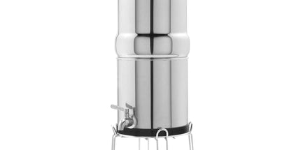 Orku 17L Gravity Benchtop Water Filter System - Stainless Steel