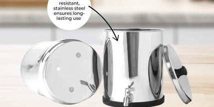 Orku 17L Gravity Benchtop Water Filter System - Stainless Steel