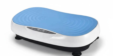 Social Hike 55cm Vibration Plate Machine Full Body Exercise Platform 200W Blue