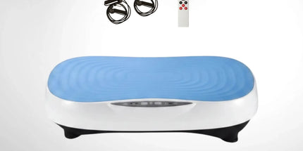 Social Hike 55cm Vibration Plate Machine Full Body Exercise Platform 200W Blue