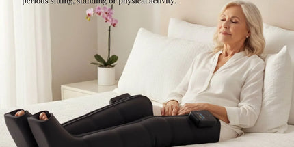 Orku Cordless Full Leg Air Compression Massager Boots - Rechargeable Large