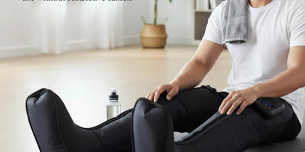 Orku Cordless Full Leg Air Compression Massager Boots - Rechargeable Large