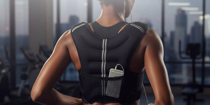 Social Hike 5Kg Weighted Vest Adjustable Fit For Running Walking Training