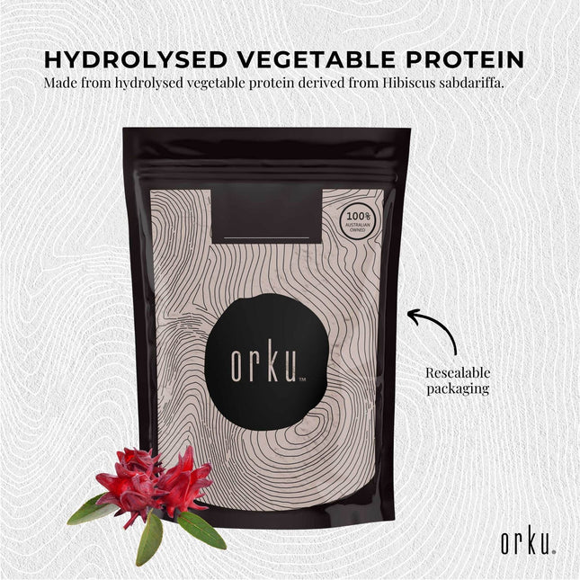 Orku 400g Vegan Collagen Plant Based Alternative Powder Hydrolysed Protein
