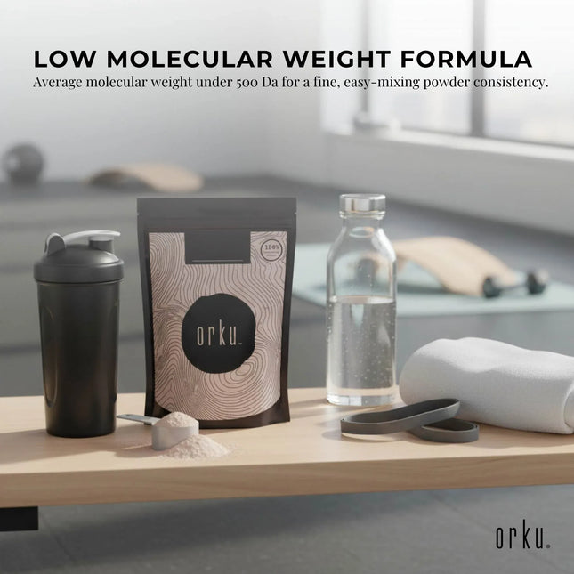 Orku 400g Vegan Collagen Plant Based Alternative Powder Hydrolysed Protein