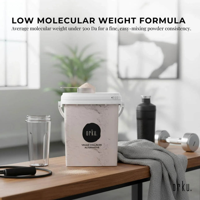 Orku 600g Vegan Collagen Plant Based Alternative Powder Hydrolysed Protein
