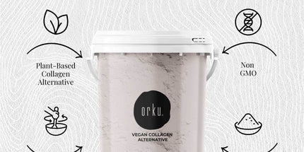 Orku 600g Vegan Collagen Plant Based Alternative Powder Hydrolysed Protein