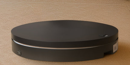 Christabelle 80cm 200kg Commercial Electric Display Turntable Power Outlet Black