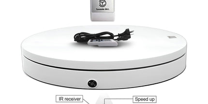 Christabelle 80cm 200kg Commercial Electric Display Turntable Motorised White