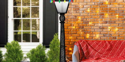 Christabelle Christmas Lamp Post Display 183cm With Lights