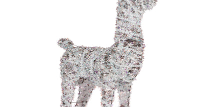 Christabelle 112cm Animated Reindeer Christmas LED Lights Indoor Outdoor Yard Statue Decoration