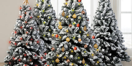 Christabelle Snow-Tipped Artificial Christmas Tree 2.1m 1200 Tips