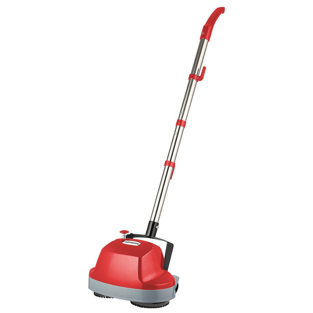Klika Hauskeeper 5 in 1 Electric 240V Floor Polisher w/ 6M Power Cable Timber Hard Waxer Buffer Cleaner Red