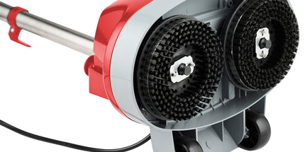 Klika Hauskeeper 5 in 1 Electric 240V Floor Polisher w/ 6M Power Cable Timber Hard Waxer Buffer Cleaner Red
