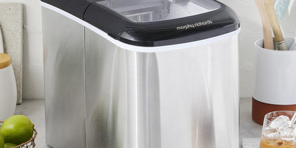Morphy Richards 15kg Ice Maker in Stainless Steel
