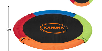 Kahuna Kids 1.2m Tree Saucer Swing Set Round 400kg With Straps Capacity Outdoor