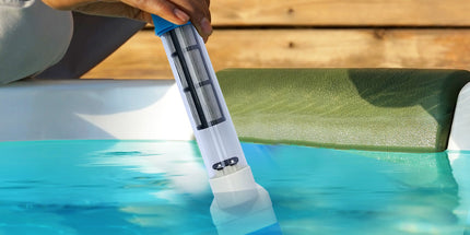 Aquajack 127 Portable Rechargeable Spa and Pool Vacuum Cleaner