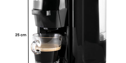 Pronti Breakfast Set with HomeMaid Coffee Machine, Silver Noir Toaster & Kettle