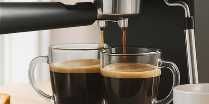 Pronti Breakfast Set with 1.25L Coffee Machine, Silver Noir Toaster & Kettle