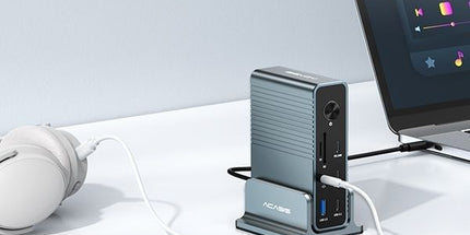ACASIS DS-7A15 15-in-1 USB-C Dock Triple 4K HDMI DP 10Gbps PD Docking Station