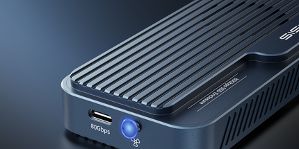 ACASIS TB501PRO USB4 v2 80Gbps M.2 NVMe SSD Enclosure Thunderbolt 5/4/3 6,000MB/s PCIe Gen5 Ready Active Cooling Fan