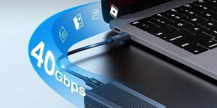 ACASIS TBU405Air USB4 40Gbps M.2 NVMe SSD Enclosure PCIe External Case Compatible with USB4/USB3.2/3.1/3.0/2.0