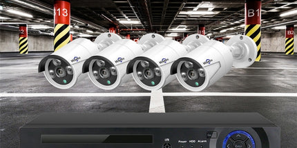 Hiseeu H5NVR-P4-624P 4CH 4MP PoE CCTV System (2TB HDD)