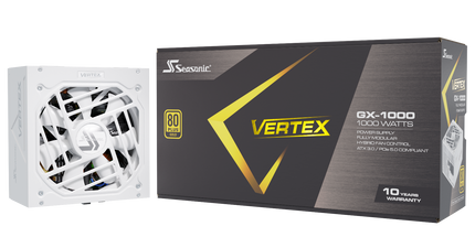 Seasonic VERTEX GX-1000 White 1000W ATX 3.0 Gold Modular PSU