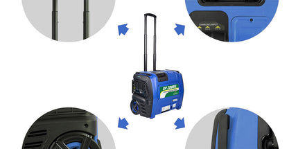 Sunovo 2000W Portable Power Station Solar Inverter Generator