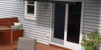 2.92m Black Fabric/Dark Grey Frame Manual Retractable Folding Arm Awning Tyack eCommerce Solutions