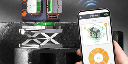 CIGMAN 4x360° 16 Lines Laser Level with Remote&APP Control, Self Leveling CM-S02