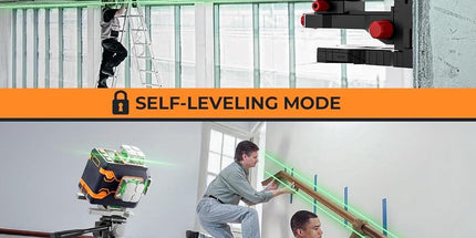 CIGMAN 4x360° 16 Lines Laser Level with Remote&APP Control, Self Leveling CM-S02