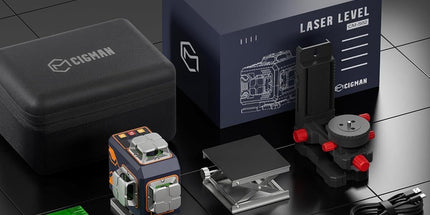 CIGMAN 4x360° 16 Lines Laser Level with Remote&APP Control, Self Leveling CM-S02
