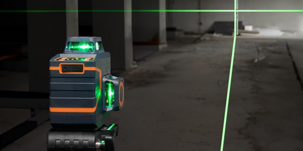 CIGMAN Green Laser Level 3 x 360°, Self-Leveling Construction Laser CM701SE