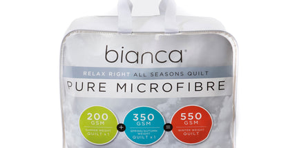 Bianca Pure Microfibre All Seasons Quilt King