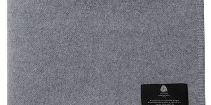 Little Gem Grey Australian Wool Cot Blanket 120 x 160 cm