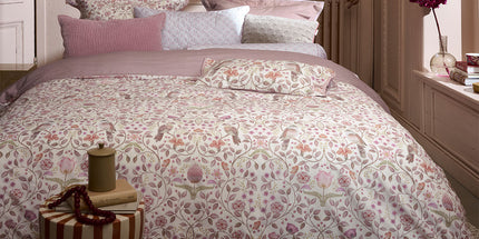 PIP Studio Garden of Dove Off White Cotton Quilt Cover Set King