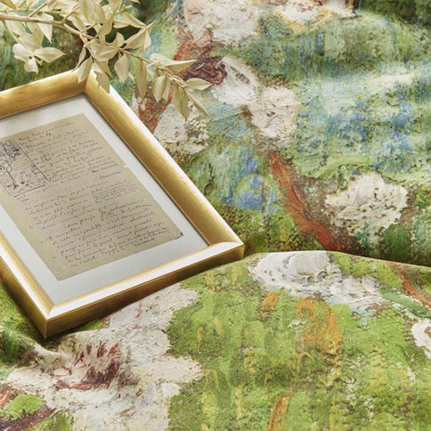 Bedding House Van Gogh Peach Trees Quilt Cover Queen