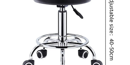 Bar Stool Swivel Height Adjustable Round Stool for Kitchen Bar Home Office