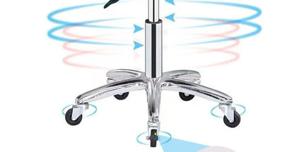 Bar Stool Swivel Height Adjustable Round Stool for Kitchen Bar Home Office