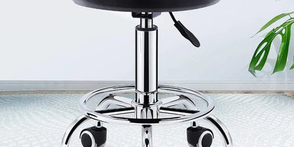Bar Stool Swivel Height Adjustable Round Stool for Kitchen Bar Home Office