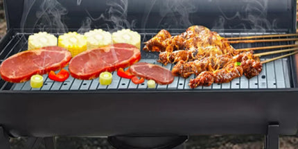 Barbecue Grill Portable Outdoor BBQ Rack Detachable Stand For Garden Picnic Use