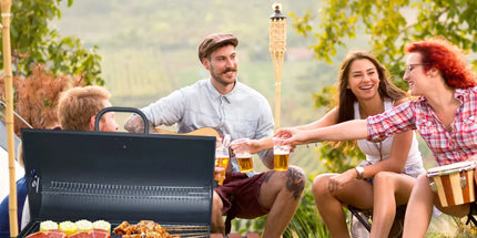 Barbecue Grill Portable Outdoor BBQ Rack Detachable Stand For Garden Picnic Use