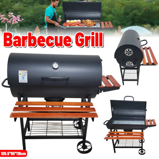 Barbecue Grill Portable Outdoor BBQ Rack Detachable Stand For Garden Picnic Use